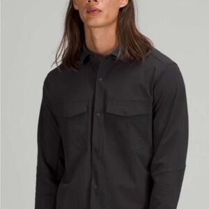Lululemon Airing Easy Long Sleeve Snap Button Shirt – Men’s XL (Black)